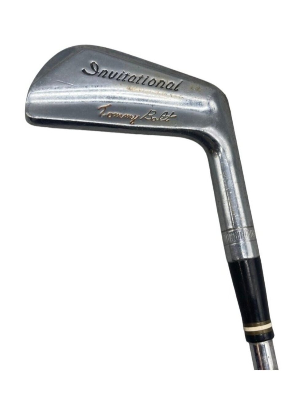 invitational tommy bolt kroydon 5 iron golf club right handed fine line 37" READ